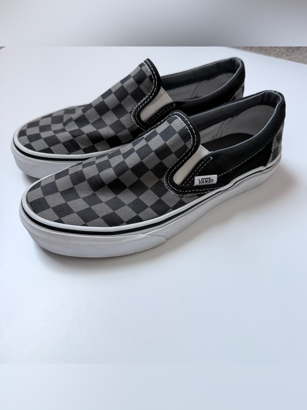 Checkered vans
